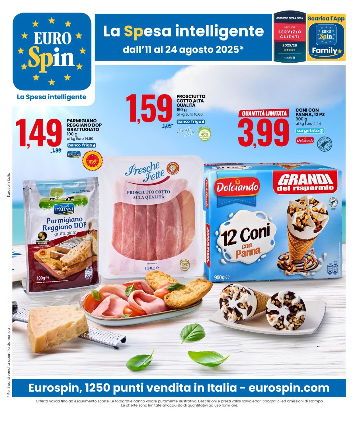 SPECIALI APERITIVO E PASCOLI ITALIANI E ATHENA