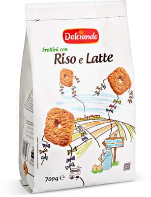 FROLLINI CON RISO E LATTE