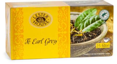 TÈ EARL GREY, 25 FILTRI