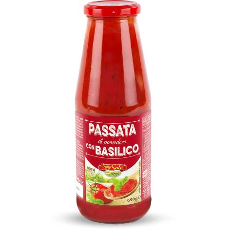 PASSATA DI POMODORO CON BASILICO