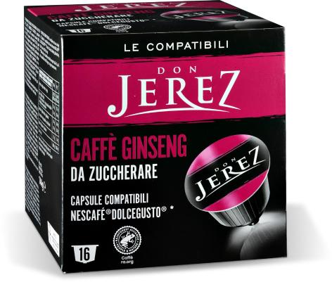CAPSULE CAFFÈ GINSENG, 16 pz