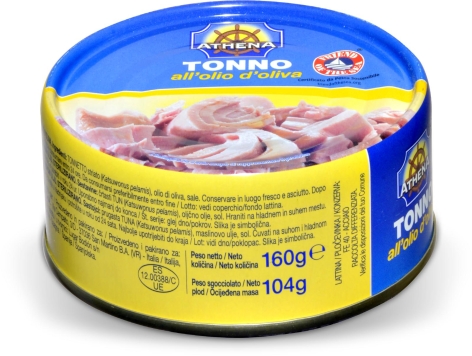 TONNO 
ALL'OLIO D'OLIVA