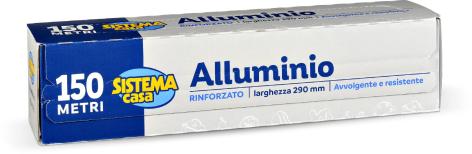 ROTOLO ALLUMINIO, 
150 M