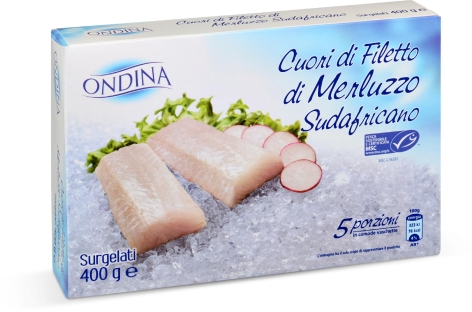 CUORI DI FILETTO DI MERLUZZO SUDAFRICANO