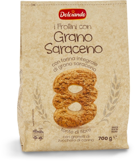 FROLLINI CON GRANO SARACENO