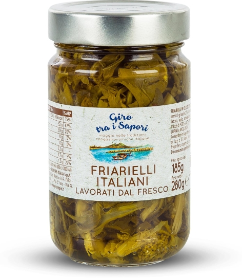 FRIARIELLI IN OLIO DI GIRASOLE