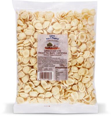 ORECCHIETTE RICETTA BARI VECCHIA GRANO 100% PUGLIESE