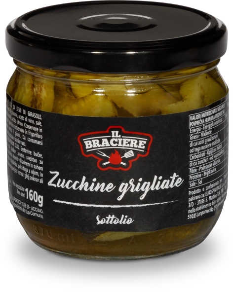 ZUCCHINE GRIGLIATE 
SOTTOLIO