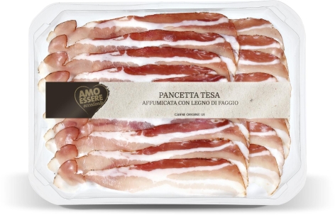 PANCETTA TESA AFFUMICATA con legno di faggio