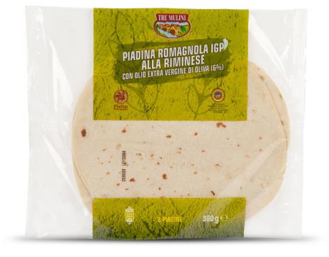 PIADINA ROMAGNOLA IGP CON OLIO EXTRA VERGINE DI OLIVA
