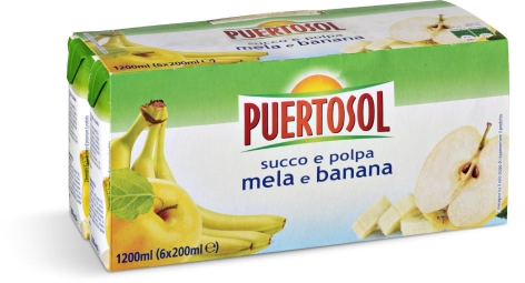 SUCCO E POLPA MELA E BANANA