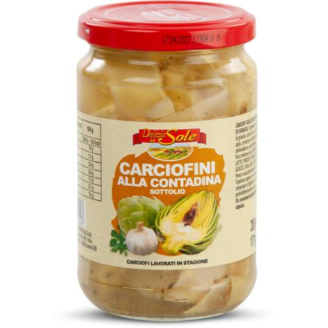 CARCIOFINI 
ALLA CONTADINA SOTTOLIO
