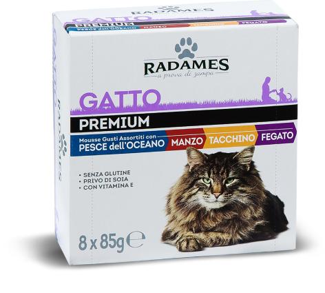 MOUSSE PREMIUM PER GATTO GUSTI ASSORTITI