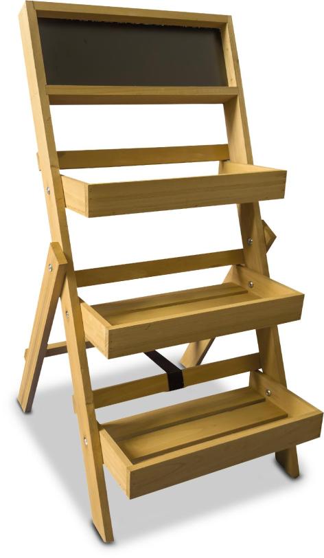 FIORIERA IN LEGNO PIEGHEVOLE