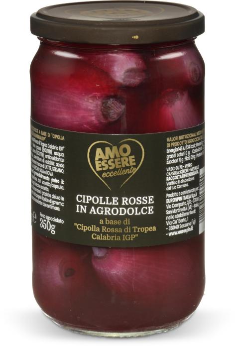 CIPOLLE ROSSE IN AGRODOLCE DI TROPEA IGP