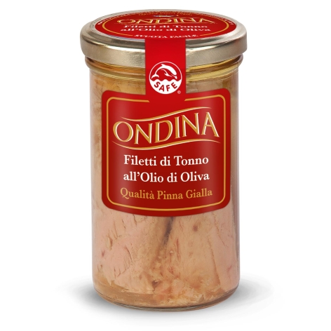 FILETTI DI TONNO ALL'OLIO DI OLIVA PINNA GIALLA