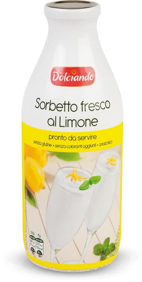 SORBETTO FRESCO
AL LIMONE