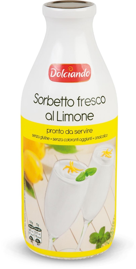SORBETTO FRESCO
AL LIMONE