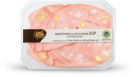 MORTADELLA BOLOGNA IGP CON PISTACCHIO