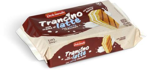 TRANCINO CON CREMA AL LATTE