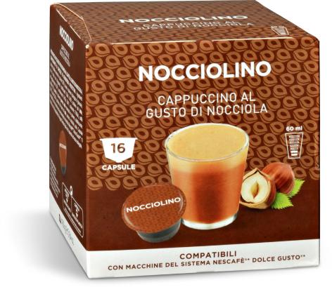 CAPSULE NOCCIOLINO, 
16 PZ