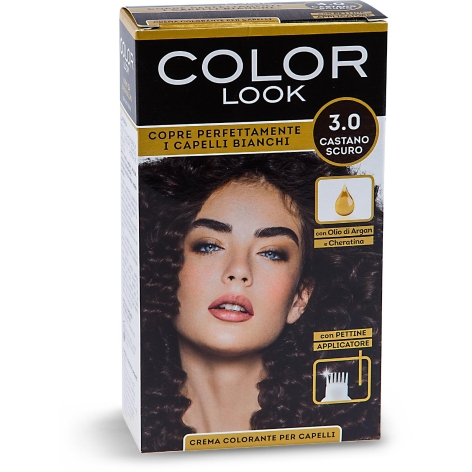 Crema colorante per capelli CASTANO SCURO 3.0
