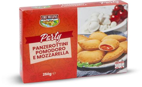 PANZEROTTINI POMODORO E MOZZARELLA, 10 PZ