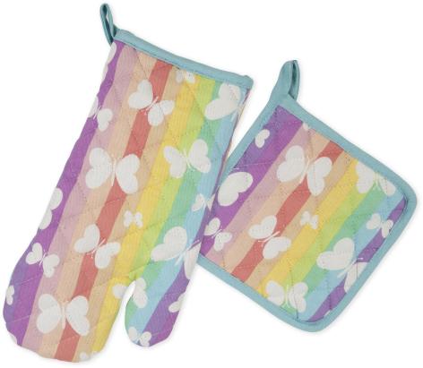 SET GUANTO FORNO PRESINA/SET 2 CANOVACCI 50X70 CM