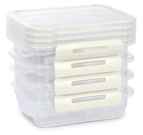 SET CONTENITORI FRIGO CON CLIP