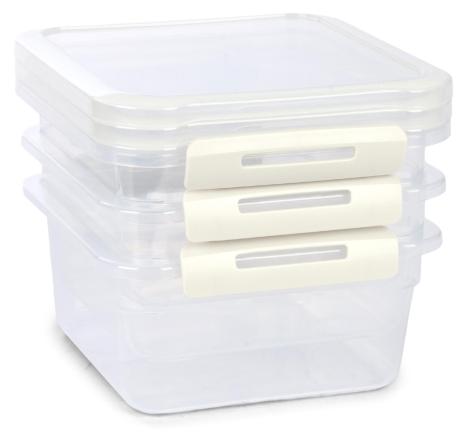 SET CONTENITORI FRIGO CON CLIP