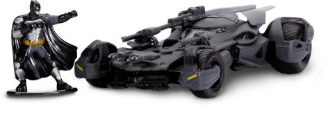 BATMAN BATMOBILE 1:32 DIE-CAST CON PERSONAGGIO