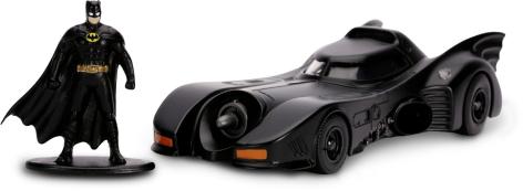 BATMAN BATMOBILE 1:32 DIE-CAST CON PERSONAGGIO