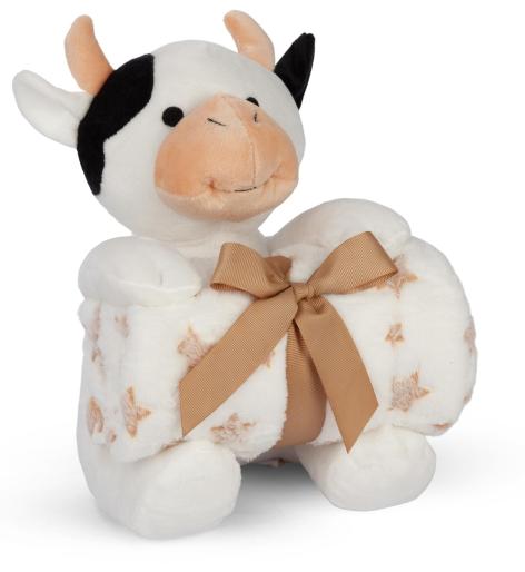 PELUCHE 
CON PLAID STAMPATO