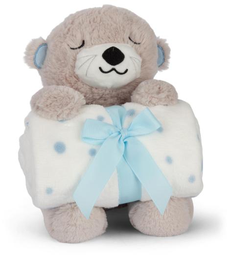 PELUCHE 
CON PLAID STAMPATO