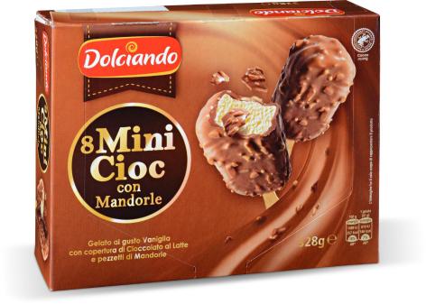 MINI CIOC CON MANDORLE, 8 PZ