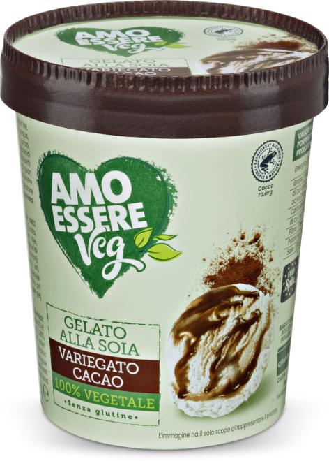 GELATO ALLA SOIA VARIEGATO CACAO