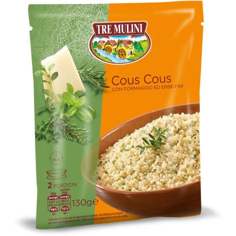 COUS COUS CON FORMAGGIO ED ERBE FINI