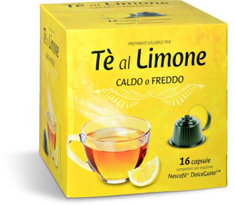 TÈ AL LIMONE, 16 CAPSULE