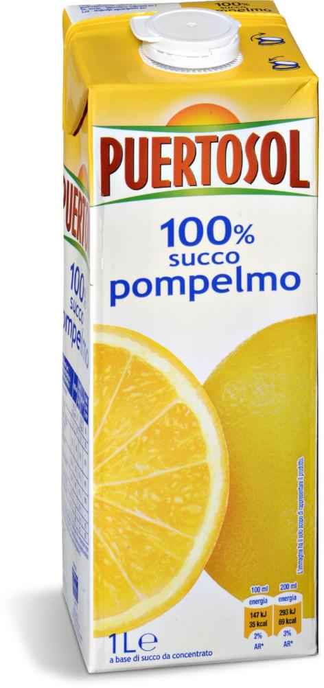 SUCCO POMPELMO 100%