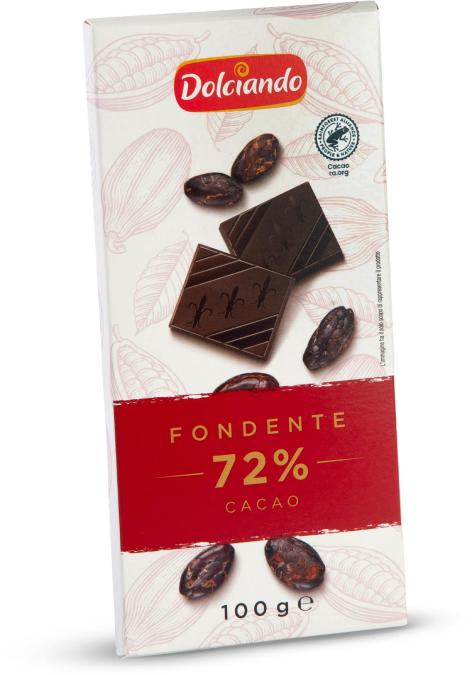 CIOCCOLATO FONDENTE 72%