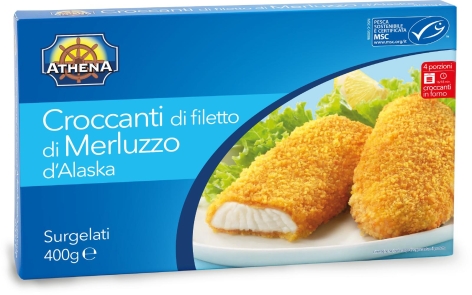 CROCCANTI DI FILETTO DI MERLUZZO D'ALASKA
