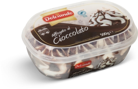 VASCHETTA GELATO AFFOGATO AL CIOCCOLATO