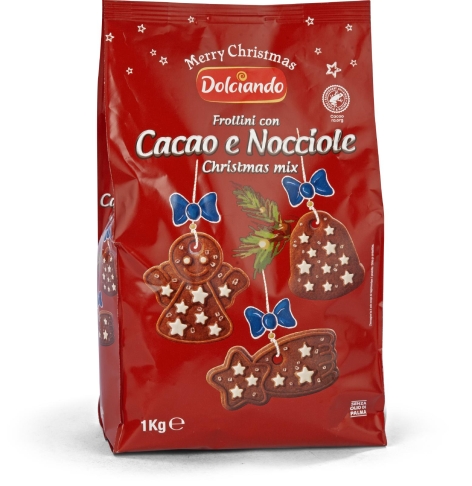 FROLLINI CON CACAO E NOCCIOLE
