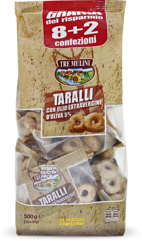 Taralli con olio extravergine d'oliva