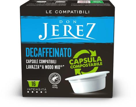 CAPSULE CAFFÈ DECAFFEINATO, 16 PZ