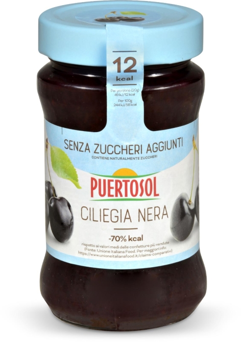 CONFETTURA CILIEGIA NERA SENZA ZUCCHERI AGGIUNTI