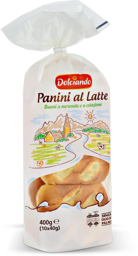 PANINI AL LATTE, 10 PZ