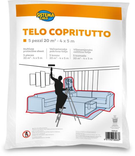 TELO COPRITUTTO 5 PEZZI