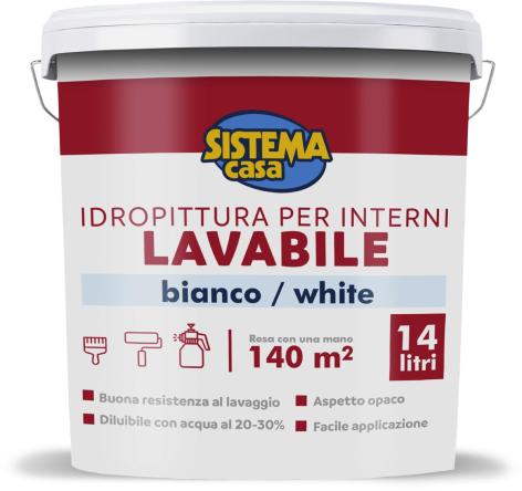 IDROPITTURA PER INTERNI LAVABILE