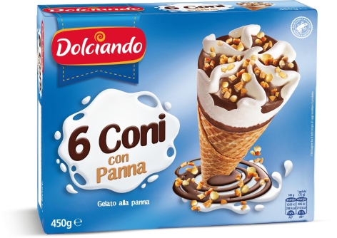 CONI PANNA, 6 PZ